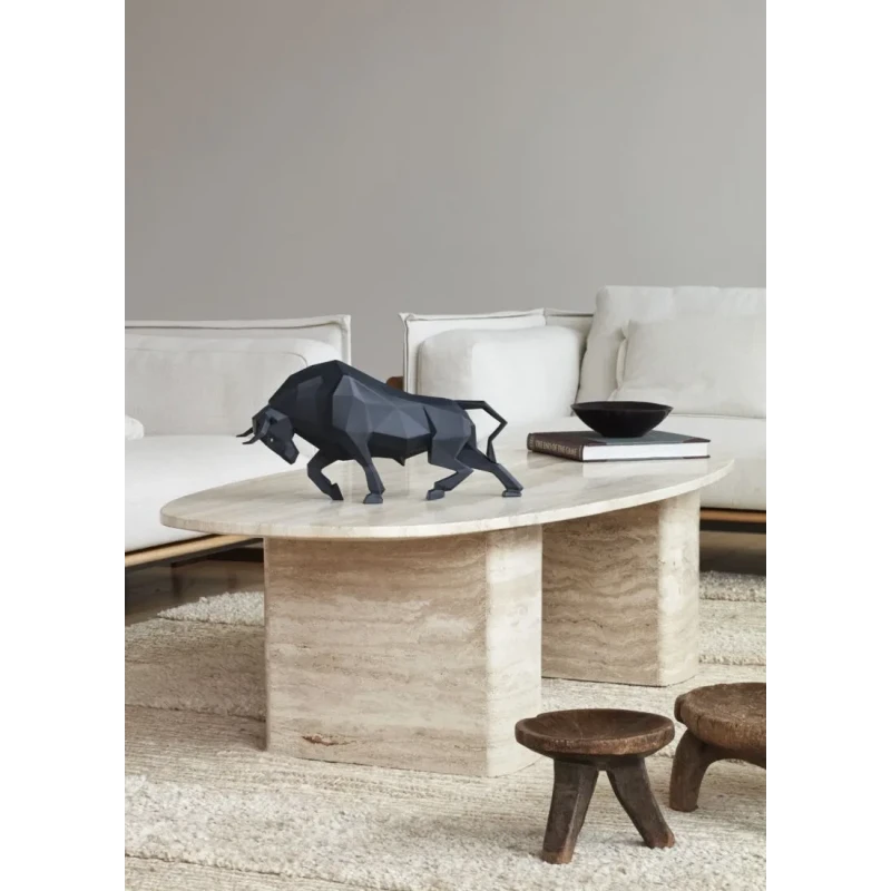 Lladró - Scultura Toro - Nero opaco