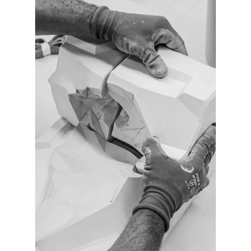 Lladró - Lion Sculpture - Matt black