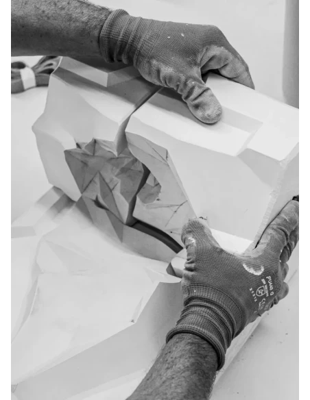 Lladró - Lion Sculpture - Matt black