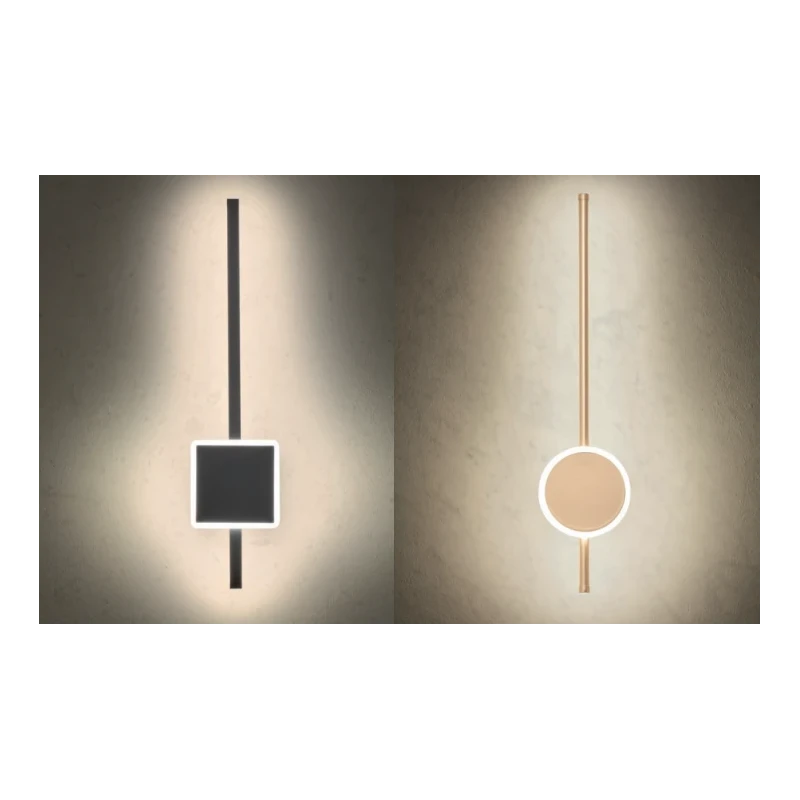 Redo Group - Diaz Lampada da Parete Rotonda - Nero Opaco