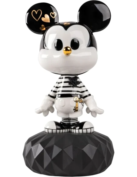 Lladró - Scultura Mickey - Black and White