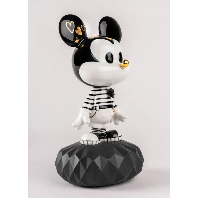 Lladró - Scultura Mickey - Black and White