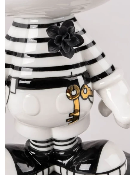 Lladró - Mickey Sculpture - Black and White