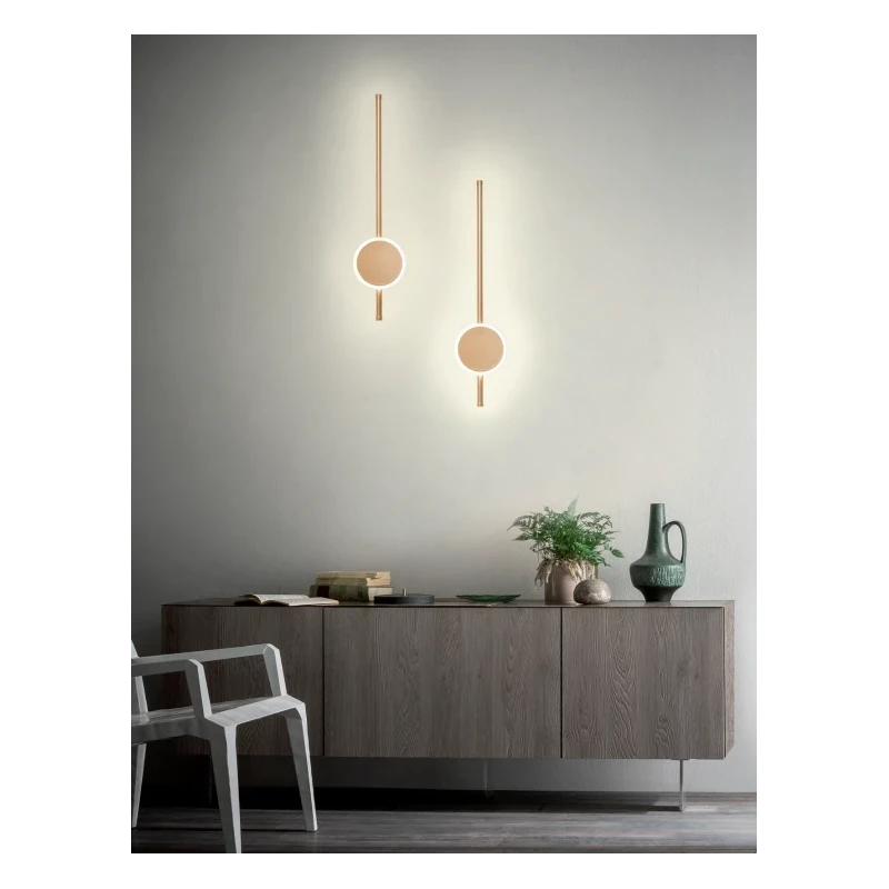 Redo Group - Diaz Lampada da Parete Rotonda - Nero Opaco