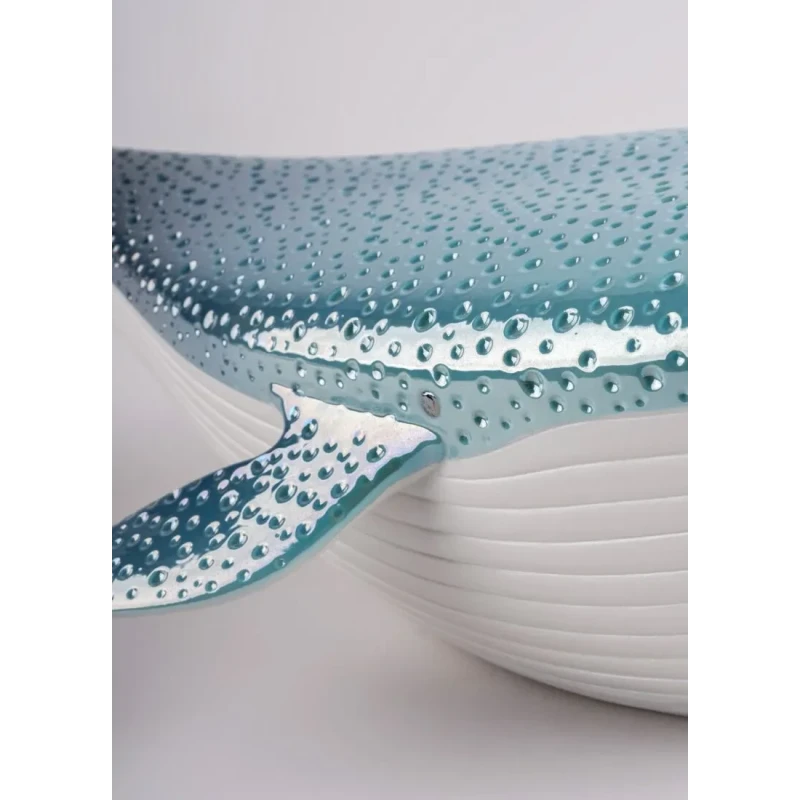 Lladró - Whale Sculpture - Porcelain