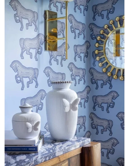 Lladró - Lady Luck Vase by Olga Hanono - White