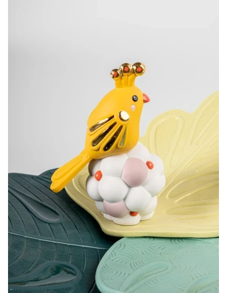 Lladró - Utopical Centerpiece - Green