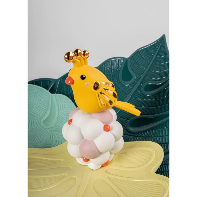 Lladró - Utopical Centerpiece - Green