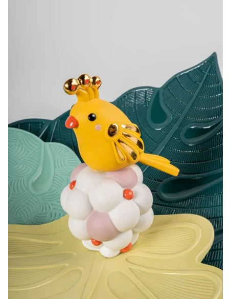 Lladró - Utopical Centerpiece - Green