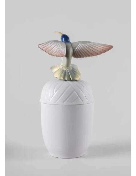 Lladró - Hummingbird Treasure Chest - Porcelain