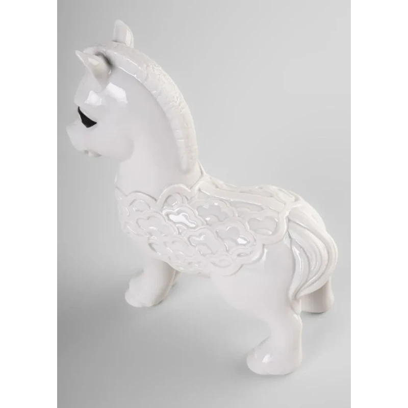 Lladró - Scultura Baby Horse - Bianco
