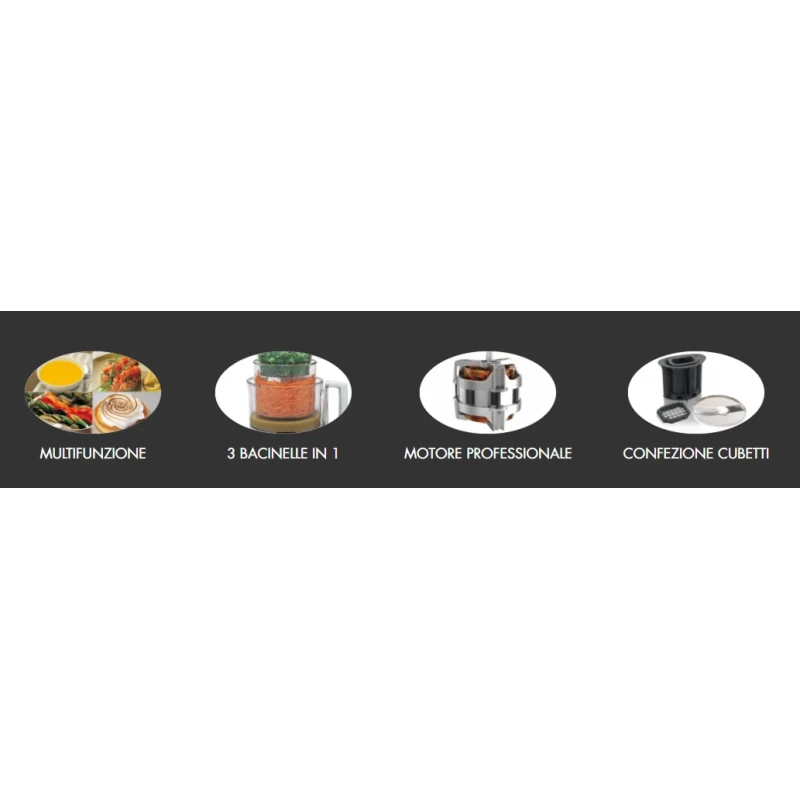 Magimix - Robot Multifunzione Cuisine System 5200 XL