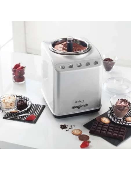 Magimix - Gelatiera Gelato Expert - Argento
