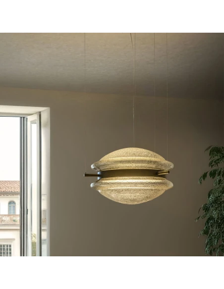 Olev - Baryon Single Pendant Lamp - Burnished
