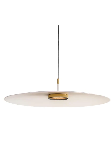 Olev - Overfly Plus Lampada a Sospensione - Bianco Ultra Opaco / Oro