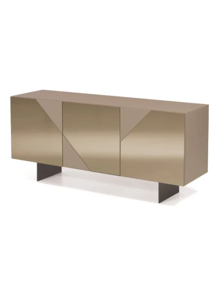 Capodarte - Arte Sideboard with Inserts - Dove Gray