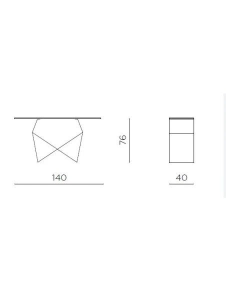 Capodarte - Delfi Consolle - Beige