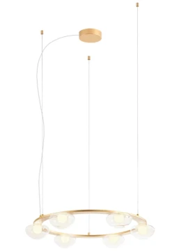 Redo Group - Sinclair Circular Pendant Lamp - Matte Gold