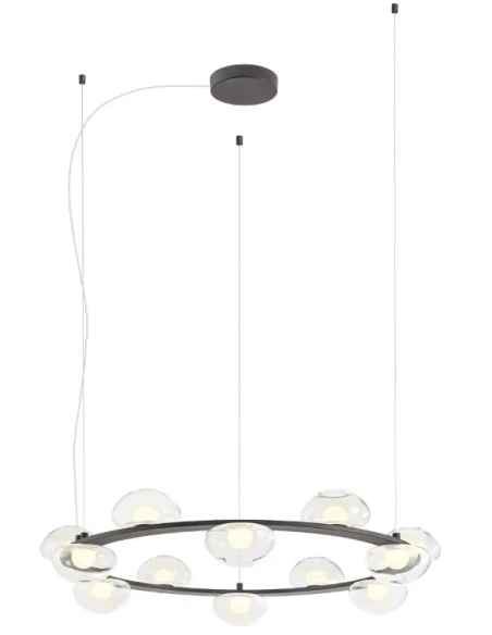 Redo Group - Sinclair Circular Pendant Lamp - Matte Black