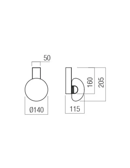 Redo Group - Sinclair Linear Wall Lamp - Matte Black