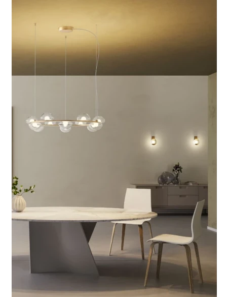 Redo Group - Sinclair Lampada da Parete Lineare - Nero Opaco