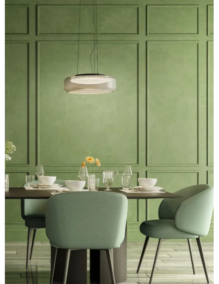 Redo Group - Solera Pendant Lamp - Smoke / White