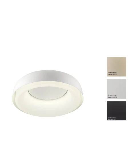 Redo Group - Dip Ceiling Lamp - Glossy White
