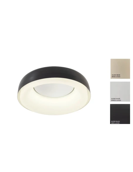 Redo Group - Dip Lampada da Soffitto - Nero Lucido