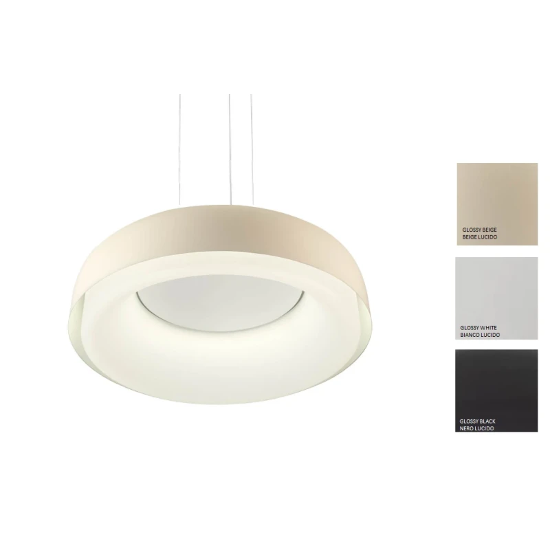 Redo Group - Dip Lampada a Sospensione - Beige Lucido