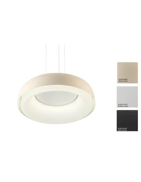 Redo Group - Dip Pendant  Lamp - Glossy Beige