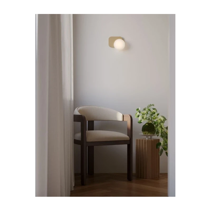 Redo Group - Lumien Single Wall/Ceiling Lamp - Matte Gold