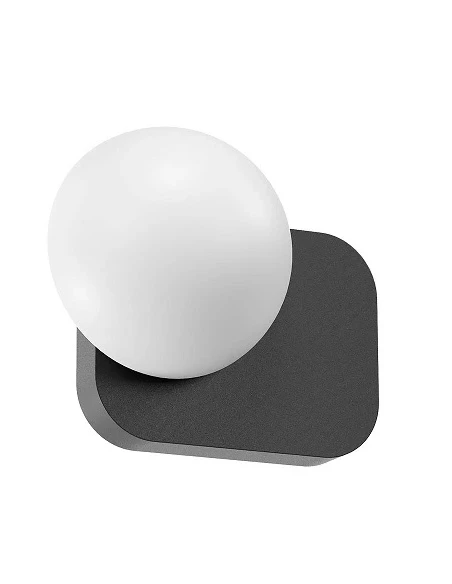 Redo Group - Lumien Single Wall/Ceiling Lamp - Matte Black