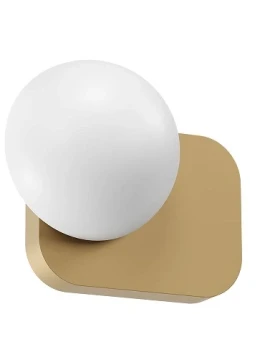 Redo Group - Lumien Lampada da Parete / Soffitto Singola - Oro Opaco