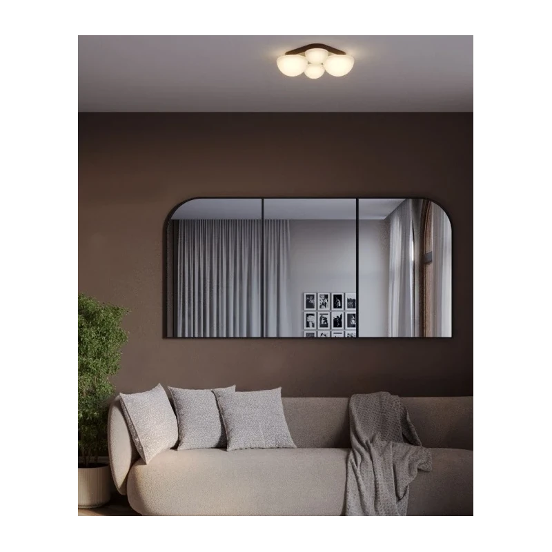 Redo Group - Lumien Lampada da Parete / Soffitto - Nero Opaco