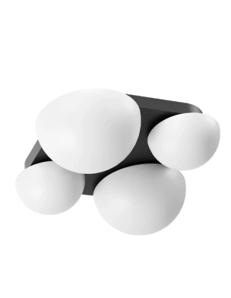 Redo Group - Lumien Wall/Ceiling Lamp - Matte Black