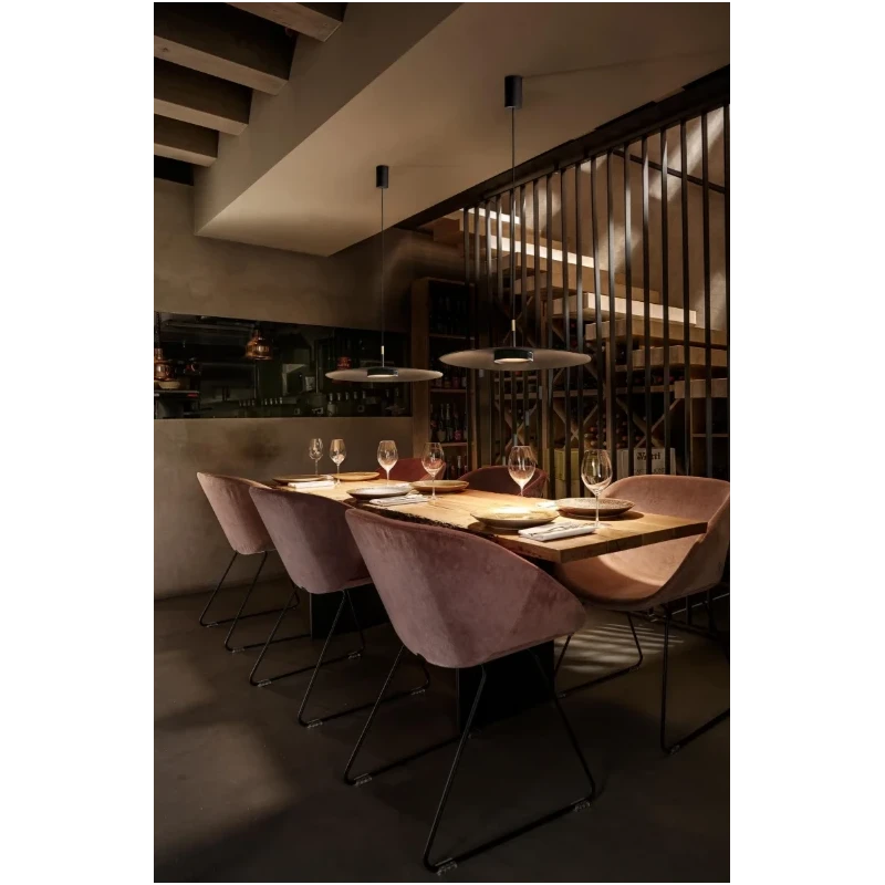 Olev - Overfly Plus Lampada a Sospensione - Nero Super Opaco