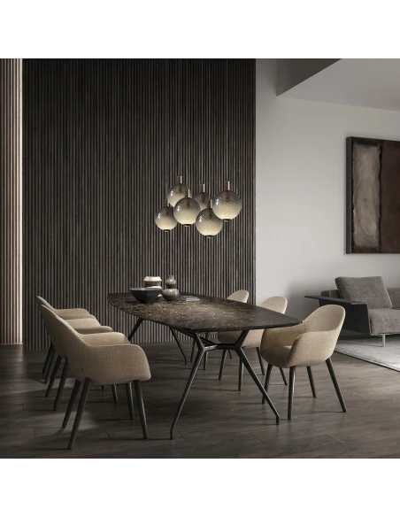 Olev - Beam Stick Nuance Balloton Edition Lampada a Sospensione