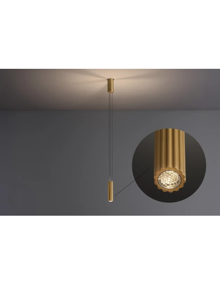 Olev - Likeshade Lampada a Sospensione - Oro