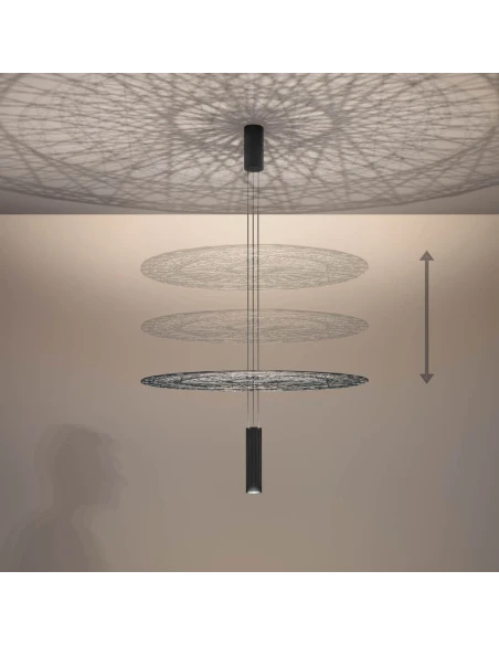 Olev - Likeshadow Lampada a Sospensione - Titanio