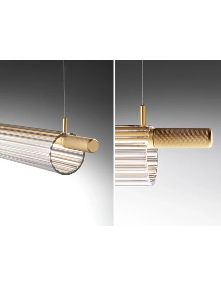 Olev - Trisel Suspension Lamp - Burnt Earth