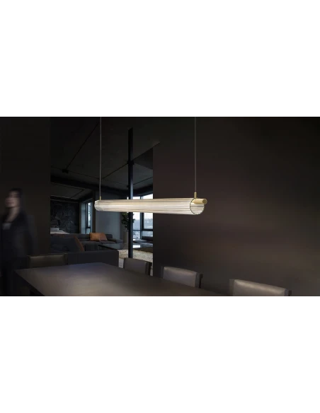 Olev - Trisel Lampada a Sospensione - Titanio