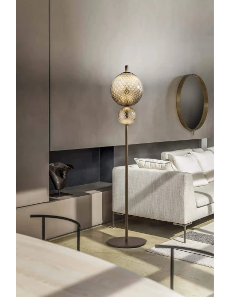 Olev - Terra & Luna PT Floor Lamp - Burnished