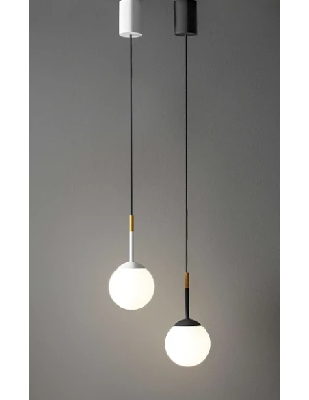 Olev - La Pallina SP Lampada a Sospensione - Bianco