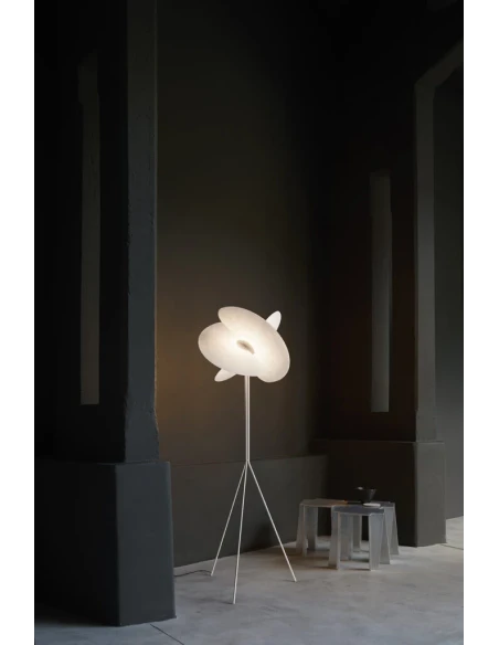 Luceplan - Levante Lampada da Terra - Bianco