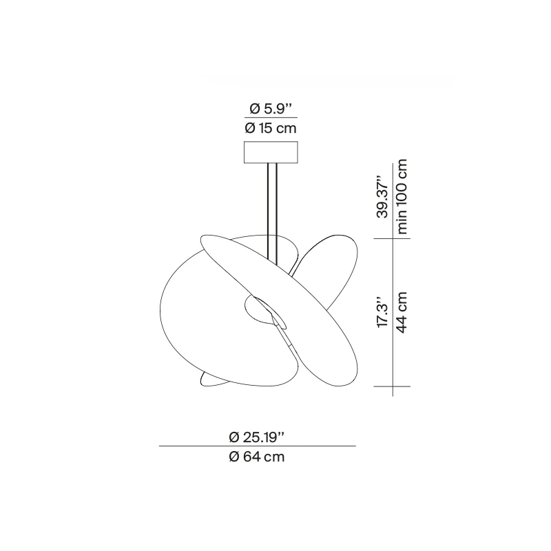 Luceplan - Levante Pendant Lamp - White