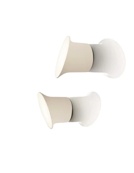 Luceplan - Ecran in&out Lampada da Parete - Bianco