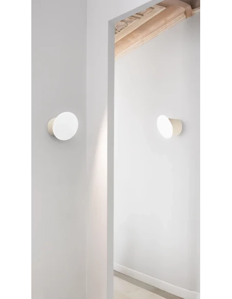 Luceplan - Ecran in&out Lampada da Parete - Bianco