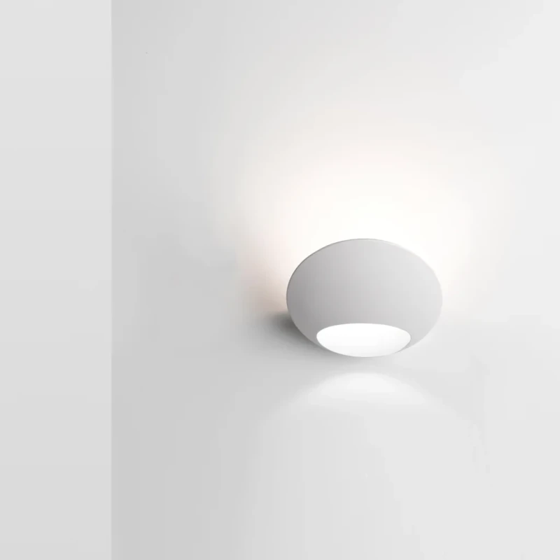 Luceplan - Garbì Lampada da Parete - Bianco