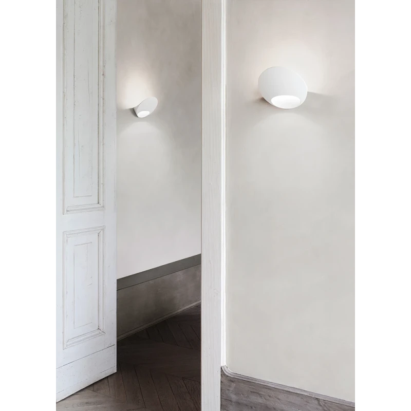 Luceplan - Garbì Lampada da Parete - Bianco