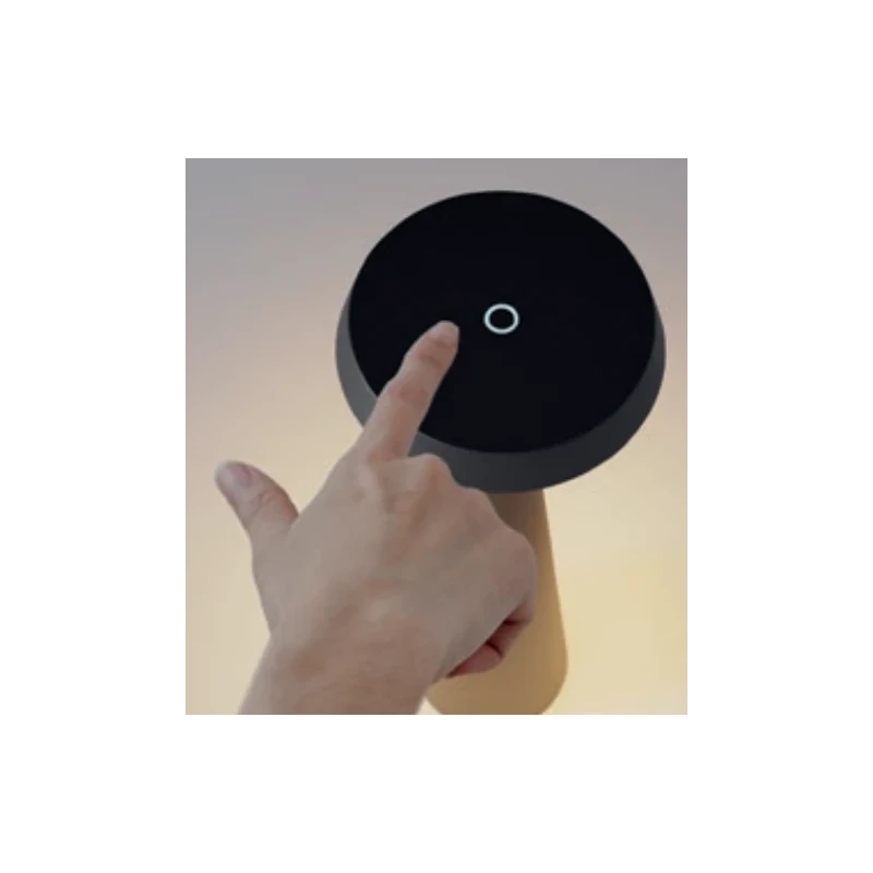 Redo Group - Tao Lampada da Tavolo Ricaricabile - Verde Bottiglia Opaco